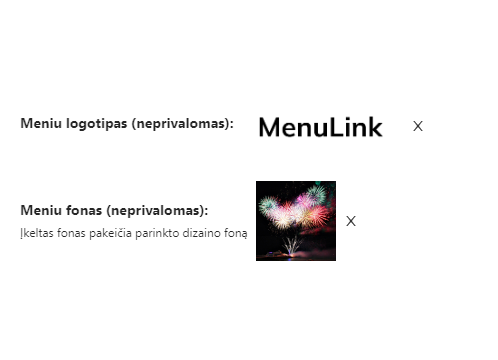 QR meniu dizainas